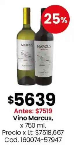 Coto Marcus vino oferta