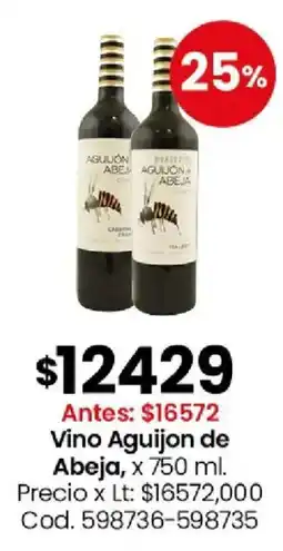 Coto Aguijon de abeja vino oferta