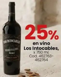 Coto Los intocables en vino oferta