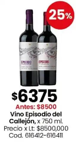 Coto Episodio del callejón vino oferta