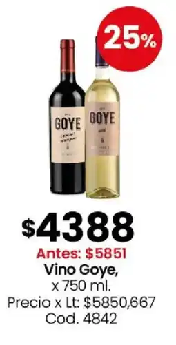 Coto Goye vino oferta