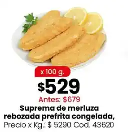Coto Suprema de merluza rebozada prefrita congelada oferta
