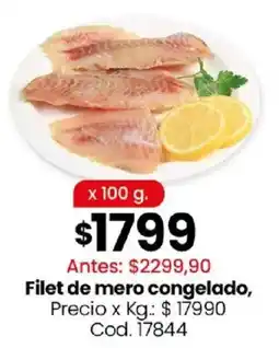 Coto Filet de mero congelado oferta