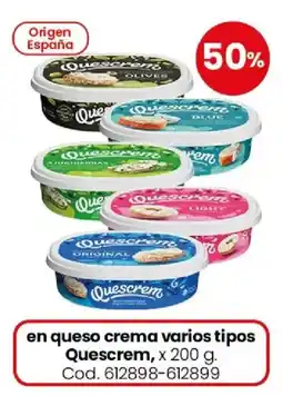 Coto Quescrem en queso crema varios tipos oferta