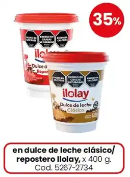 Coto Ilolay en dulce de leche clásico/ repostero oferta