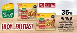 Coto Granja del sol relleno para fajitas cong. vegetales/ vegetales y pollo oferta