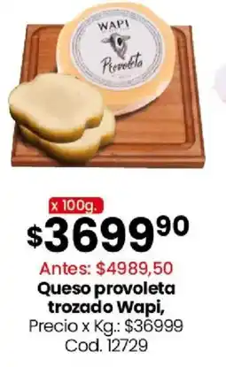 Coto Wapi queso provoleta trozado oferta