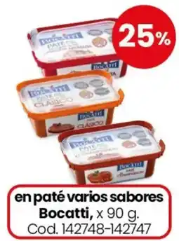 Coto Bocatti en paté varios sabores oferta