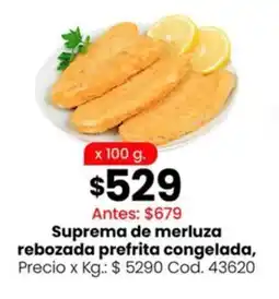 Coto Suprema de merluza rebozada prefrita congelada oferta
