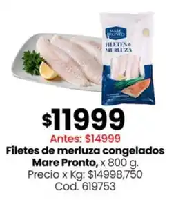 Coto Mare pronto filetes de merluza congelados oferta