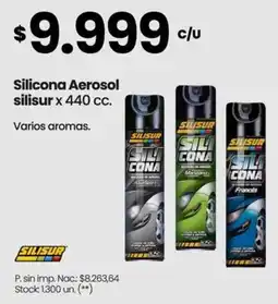 Changomas Silisur silicona aerosol oferta
