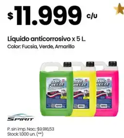 Changomas Max reeze líquido anticorrosivo oferta