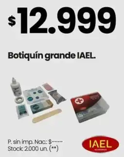 Changomas Iael botiquín grande oferta