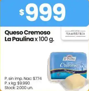 La paulina queso cremoso