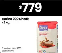 Changomas Check harina 000 oferta