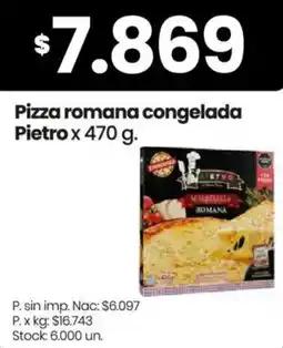 Changomas Pietro pizza romana congelada oferta