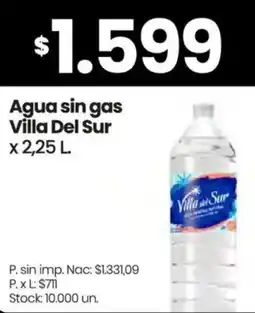 Changomas Villa del sur agua sin gas oferta