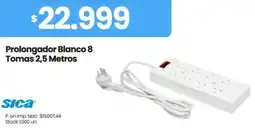 Changomas Sica prolongador blanco oferta