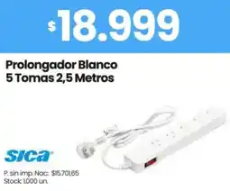 Changomas Sica prolongador blanco oferta
