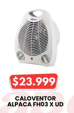 Autoservicio Capo Caloventor alpaca fho3 oferta