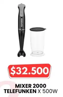 Autoservicio Capo Telefunken mixer 2000 oferta