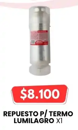 Autoservicio Capo Repuesto p/ termo lumilagro oferta
