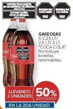 Carrefour Cola cola gaseosas oferta
