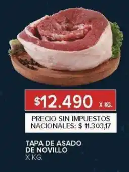 Carrefour Tapa de asado de novillo oferta