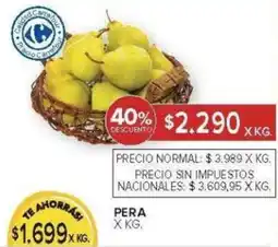 Carrefour Pera oferta