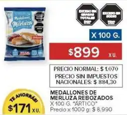 Carrefour Ártico medallones de te ahorrazy merluza rebozados oferta