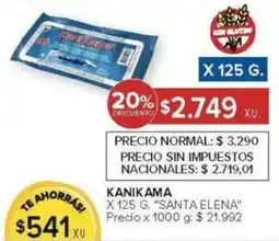 Carrefour Santa elena kanikama oferta