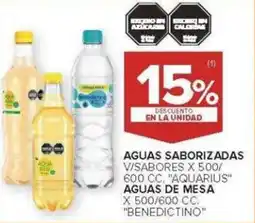 Carrefour Aquarius aguas saborizadas v/sabores oferta