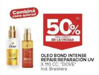 Carrefour Dove oleo bond intense repair/reparación uv oferta