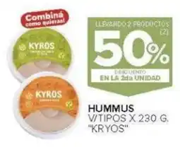 Carrefour Kryos hummus v/tipos oferta