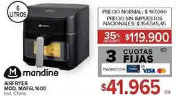 Carrefour Mandine airfryer oferta