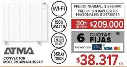 Carrefour Atma convector oferta