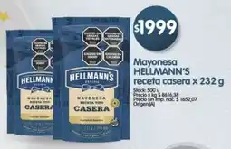 Supermercados Buenos Días Hellmann's mayonesa receta casera oferta