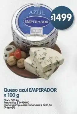 Supermercados Buenos Días Emperador queso azul oferta