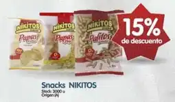 Supermercados Buenos Días Nikitos snacks oferta