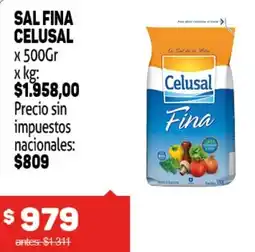 Makro Celusal sal fina oferta