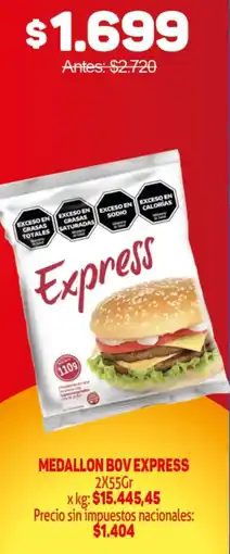 Makro Express medallon bov oferta