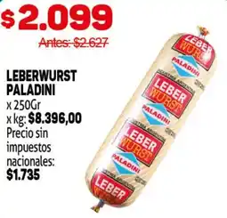 Makro Paladini leberwurst oferta