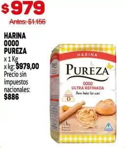 Makro Pureza harina 0000 oferta