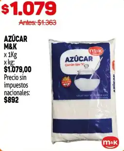 Makro M&K azúcar oferta