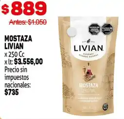 Makro Livian mostaza oferta