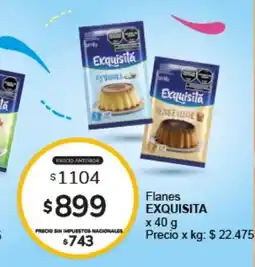 Makro Exquisita flanes oferta