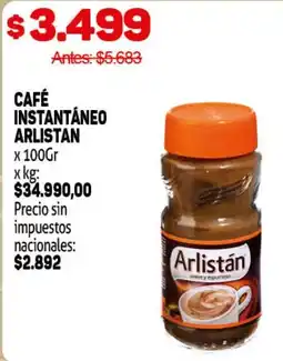 Makro Café instantáneo arlistan oferta