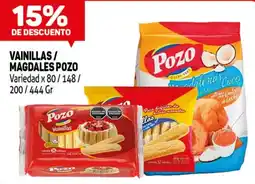Makro Pozo vainillas/ magdales variedad oferta