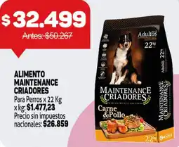 Makro Maintenance criadores alimento para perros oferta