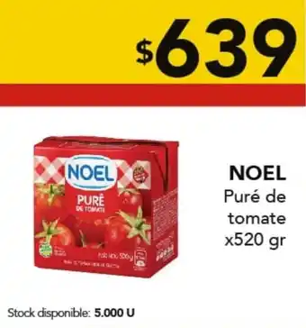 Nini Mayorista Noel puré de tomate oferta
